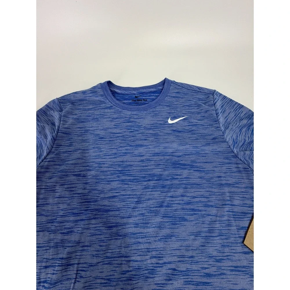 Nike Men's Dri-FIT Blue T-Shirt Size M Legend Veneer Training FQ3808-411‎ New